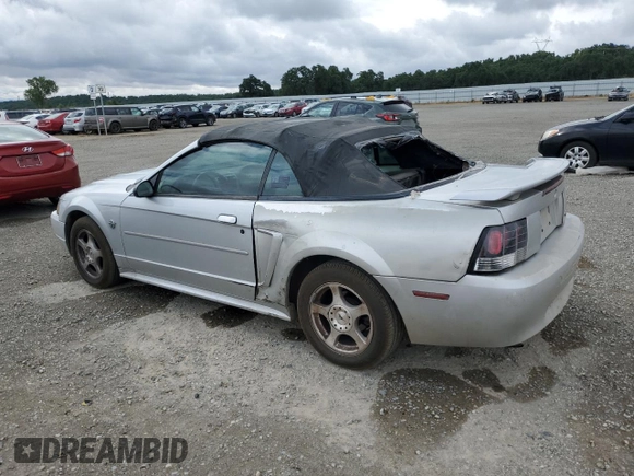 2004 Ford Mustang Deluxe с VIN 1FAFP44494F117692, выставлен на аукционе Copart как лот 56503755 с пробегом 159 917 миль миль и Списание • Salvage title. История ставок и продаж доступна на DreamBid. Изображение 2.