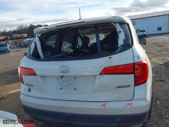 2016 Honda Pilot EX-L with VIN 5FNYF6H59GB025365, listed as a IAAI auction lot 41118130 with 141,530 mi miles. Bid and sale history available at carsss.com. Image 16.