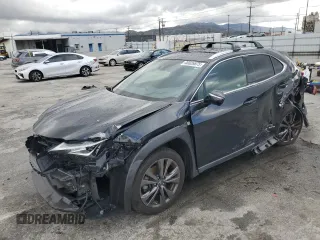 2019 Lexus UX with VIN JTHU9JBH0K2019248, listed as a Copart auction lot 48026875 with 54,458 mi miles and Salvage Title. Bid and sale history available at carsss.com. Image 1.