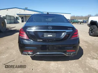 2018 Mercedes-Benz S 63 AMG with VIN WDDUG8JB0JA361449, listed as a Copart auction lot 50088175 with 41,420 mi miles and Salvage Title. Bid and sale history available at DreamBid. Image 6.