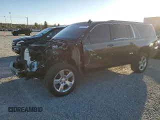 2016 Chevrolet Suburban LT with VIN 1GNSKHKC0GR402543, listed as a Copart auction lot 46505095 with 149,223 mi miles and Salvage Title. Bid and sale history available at carsss.com. Image 1.