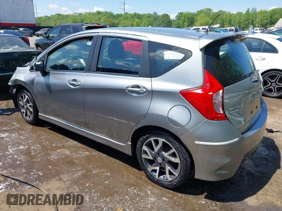 2015 Nissan Note SV with VIN 3N1CE2CP3FL434396, listed as a IAAI auction lot 42159133 with 79,073 mi miles and . Bid and sale history available at DreamBid. Image 3.