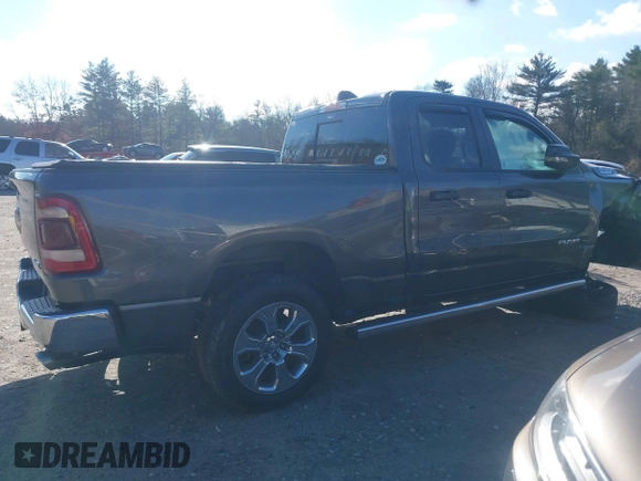 2023 Ram 1500 Big Horn with VIN 1C6SRFBT1PN599357, listed as a IAAI auction lot 41051363 with 24,789 mi miles. Bid and sale history available at carsss.com. Image 13.