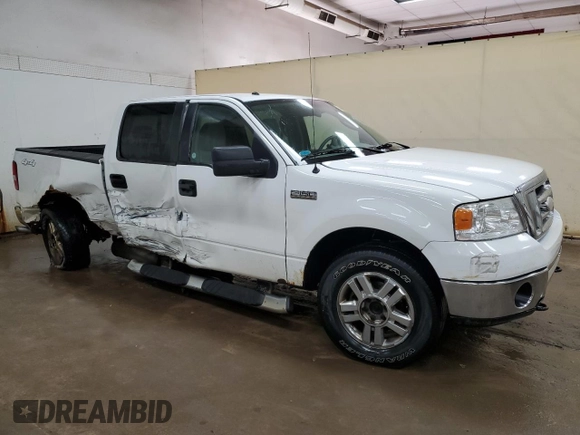 2007 Ford F-150 XLT with VIN 1FTPW14V17FB12869, listed as a Copart auction lot 49089945 with 174,394 mi miles and Clean Title. Bid and sale history available at carsss.com. Image 4.