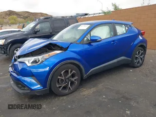 2018 Toyota C-HR XLE with VIN NMTKHMBX5JR051428, listed as a IAAI auction lot 41770474 with 79,770 mi miles and . Bid and sale history available at DreamBid. Image 2.
