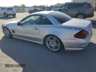 2005 Mercedes-Benz SL 55 AMG with VIN WDBSK74F95F099933, listed as a Copart auction lot 78612044 with Not provided miles and Salvage title. Bid and sale history available at DreamBid. Image 2.