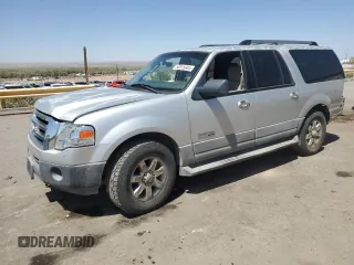 2007 Ford Expedition Max XLT z VIN 1FMFK16567LA77702, wystawiony jako Copart lot #50815085 z przebiegiem 127 755 mil mil oraz Szkoda całkowita • Salvage title. Historia ofert i sprzedaży dostępna na DreamBid. Obrazek 1.