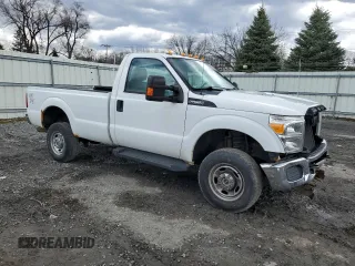 2014 Ford Super Duty F-250 SRW XL with VIN 1FTBF2B66EEB72886, listed as a Copart auction lot 53053355 with 40,925 mi miles and Salvage Title. Bid and sale history available at carsss.com. Image 4.