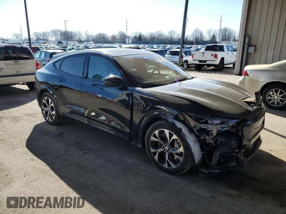 2022 Ford Mustang Mach-E Premium with VIN 3FMTK3SU1NMA43576, listed as a Copart auction lot 48237545 with 28,177 mi miles and Salvage Title. Bid and sale history available at DreamBid. Image 4.