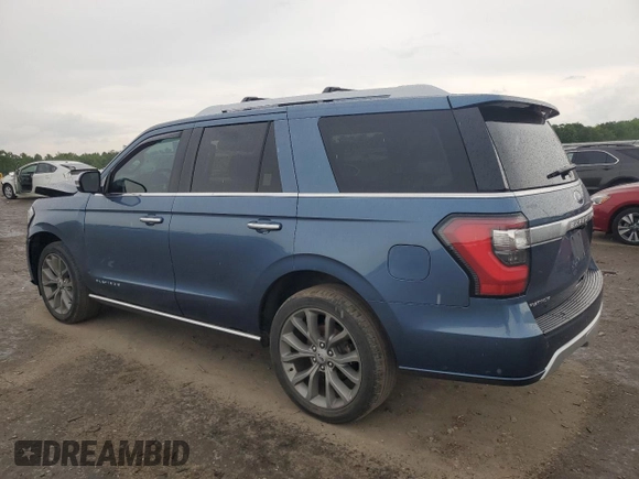2018 Ford Expedition Platinum с VIN 1FMJU1MTXJEA01000, выставлен на аукционе Copart как лот 59092905 с пробегом 80 810 миль миль и Списание • Salvage title. История ставок и продаж доступна на DreamBid. Изображение 2.