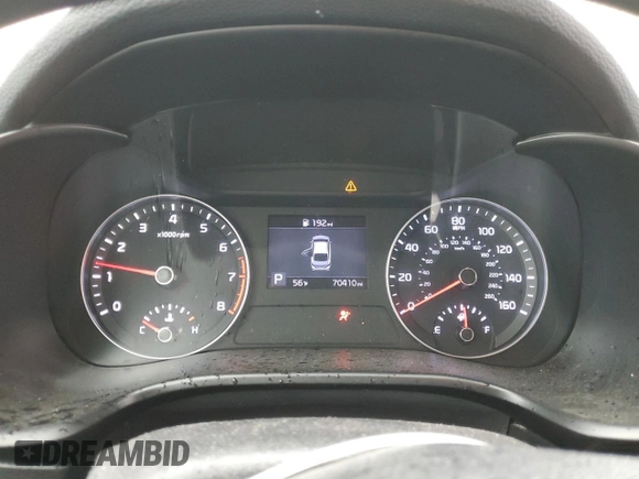 2020 Kia Forte LXS with VIN 3KPF24AD5LE175319, listed as a Copart auction lot 49121415 with 70,410 mi miles and Salvage Title. Bid and sale history available at carsss.com. Image 9.