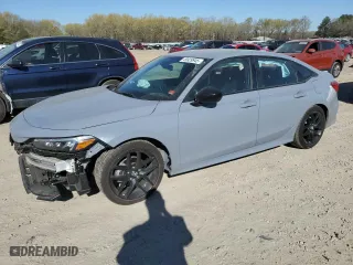 2024 Honda Civic Sedan Sport with VIN 2HGFE2F52RH591209, listed as a Copart auction lot 49929945 with 14,067 mi miles and Salvage Title. Bid and sale history available at carsss.com. Image 1.