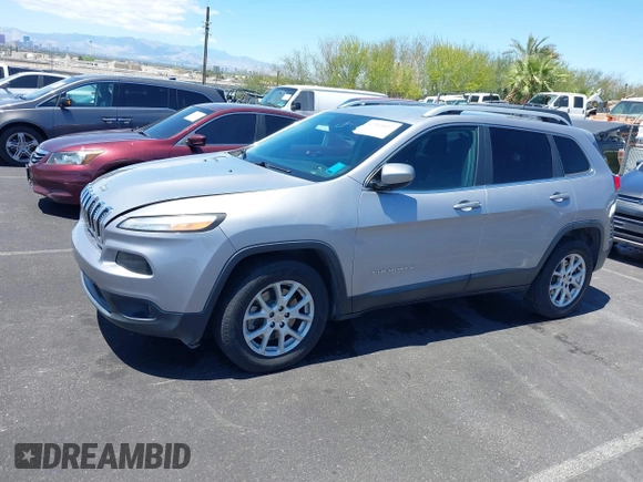 2017 Jeep Cherokee Latitude with VIN 1C4PJMCB1HD213964, listed as a IAAI auction lot 42263437 with 105,618 mi miles and . Bid and sale history available at DreamBid. Image 14.