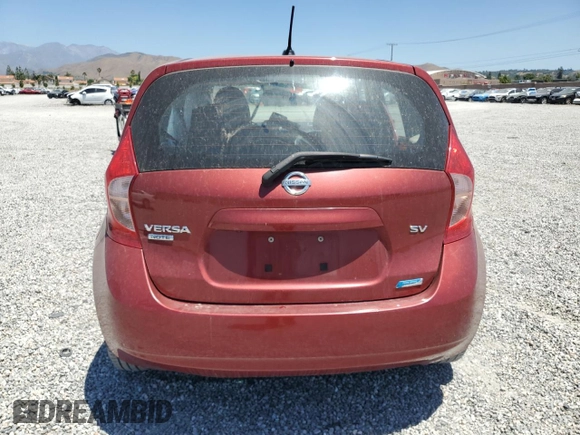2016 Nissan Note S with VIN 3N1CE2CP1GL360641, listed as a Copart auction lot 61245515 with 78,711 mi miles and Salvage title. Bid and sale history available at DreamBid. Image 6.