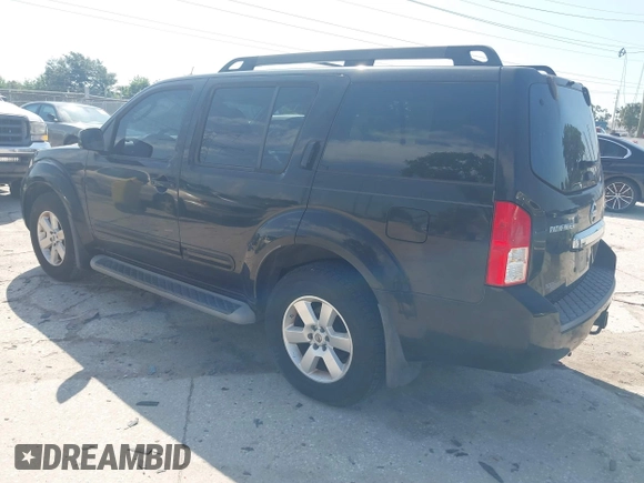 2008 Nissan Pathfinder LE with VIN 5N1AR18U48C654786, listed as a IAAI auction lot 42594509 with 181,691 mi miles and . Bid and sale history available at DreamBid. Image 3.