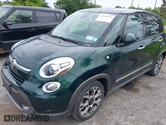 2014 FIAT 500L Trekking с VIN ZFBCFADH4EZ007007, выставлен на аукционе IAAI как лот 42505476 с пробегом 119 169 миль миль и . История ставок и продаж доступна на DreamBid. Изображение 2.