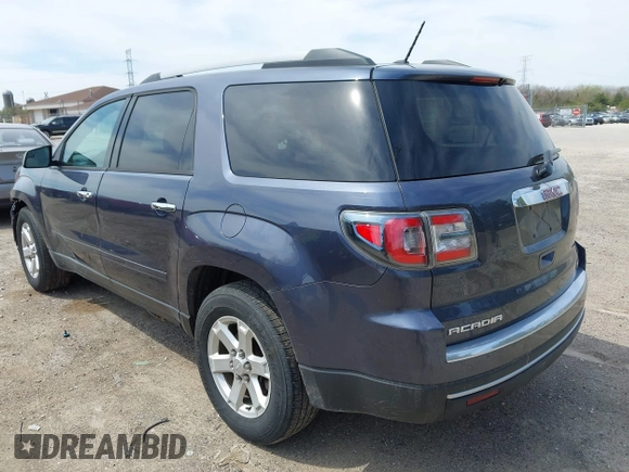 2014 GMC Acadia SLE z VIN 1GKKVPKD0EJ165183, wystawiony jako IAAI lot #42209675 z przebiegiem 249 312 mil mil oraz . Historia ofert i sprzedaży dostępna na DreamBid. Obrazek 3.