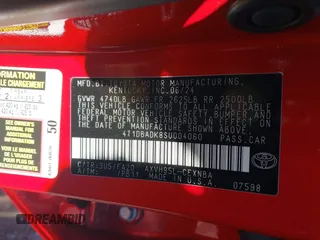 2025 Toyota Camry LE z VIN 4T1DBADK8SU004060, wystawiony jako IAAI lot #41891342 z przebiegiem 3 354 mil mil oraz . Historia ofert i sprzedaży dostępna na DreamBid. Obrazek 9.