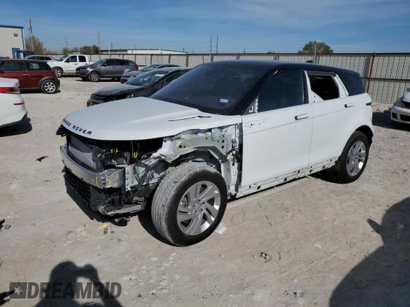 2021 Land Rover Range Rover Evoque R-Dynamic S with VIN SALZT2FX6MH139693, listed as a Copart auction lot 82414014 with 30,801 mi miles and Salvage Title. Bid and sale history available at carsss.com. Image 1.