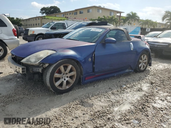 2008 Nissan 350Z Enthusiast with VIN JN1BZ36A58M850858, listed as a Copart auction lot 42088125 with 106,574 mi miles and Clean Title. Bid and sale history available at DreamBid. Image 1.