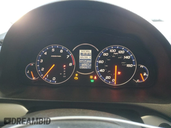 2007 Acura TSX Navi with VIN JH4CL96937C021639, listed as a Copart auction lot 89138225 with 96,671 mi miles and Salvage Title. Bid and sale history available at carsss.com. Image 9.