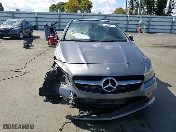 2017 Mercedes-Benz CLA with VIN WDDSJ4EB9HN430718, listed as a Copart auction lot 44358815 with 145,597 mi miles and Salvage Title. Bid and sale history available at carsss.com. Image 11.