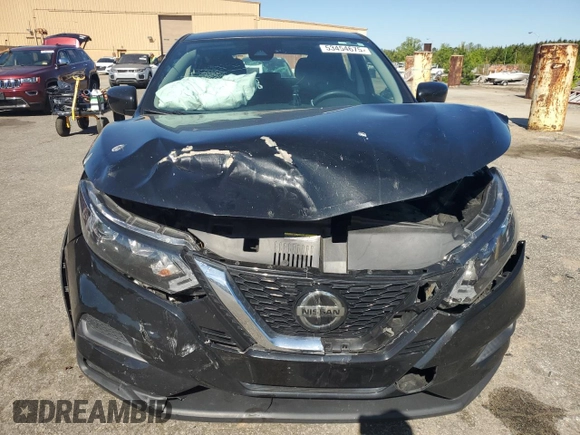 2021 Nissan Rogue S with VIN JN1BJ1AW4MW436595, listed as a Copart auction lot 53454675 with 70,893 mi miles and Salvage title. Bid and sale history available at DreamBid. Image 5.