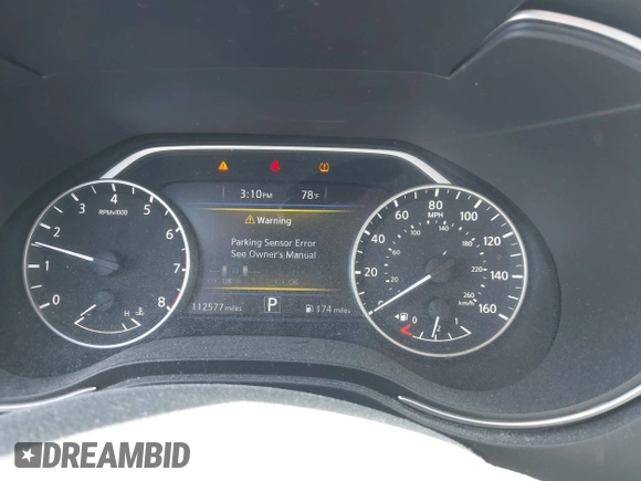 2018 Nissan Maxima S with VIN 1N4AA6AP1JC378429, listed as a IAAI auction lot 42138972 with 112,577 mi miles and . Bid and sale history available at DreamBid. Image 7.