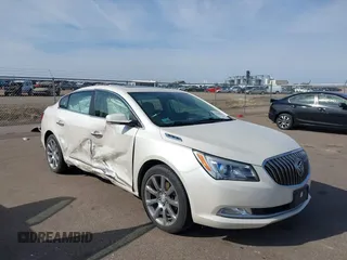 2014 Buick LaCrosse Leather with VIN 1G4GB5G38EF208231, listed as a IAAI auction lot 42046546 with 132,542 mi miles and . Bid and sale history available at DreamBid. Image 1.