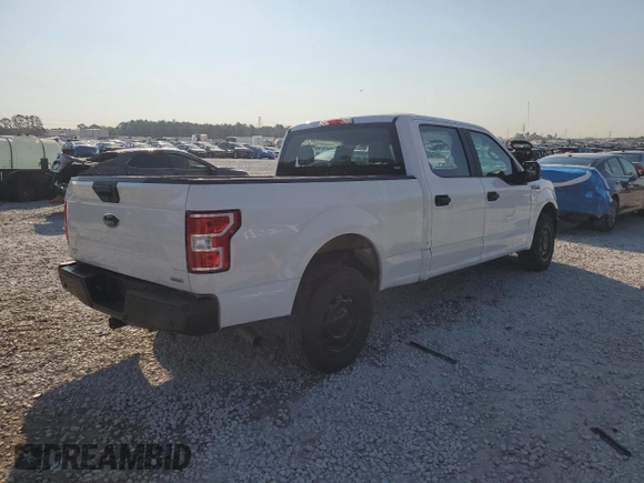 2019 Ford F-150 XL with VIN 1FTEW1CP7KKC41239, listed as a Copart auction lot 43590155 with 95,327 mi miles and Clean Title. Bid and sale history available at DreamBid. Image 3.