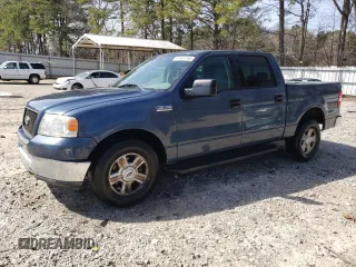 2004 Ford F-150 XLT with VIN 1FTPW125X4KC37357, listed as a Copart auction lot 47927155 with 225,760 mi miles and Salvage Title. Bid and sale history available at carsss.com. Image 1.