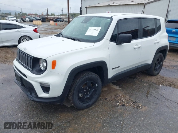 2022 Jeep Renegade Sport with VIN ZACNJDA1XNPN56686, listed as a IAAI auction lot 41779626 with 31,842 mi miles and . Bid and sale history available at DreamBid. Image 17.