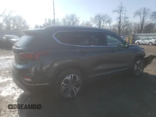 2020 Hyundai Santa Fe Limited with VIN 5NMS5CAA3LH224404, listed as a Copart auction lot 68591572 with 25,581 mi miles. Bid and sale history available at carsss.com. Image 3.
