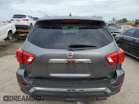 2018 Nissan Pathfinder SL with VIN 5N1DR2MN3JC636447, listed as a Copart auction lot 80067074 with 124,556 mi miles and Non Repairable. Bid and sale history available at carsss.com. Image 6.