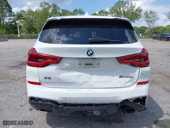 2021 BMW X3 M40i with VIN 5UXTY9C04M9G46876, listed as a IAAI auction lot 41965573 with 112,893 mi miles. Bid and sale history available at carsss.com. Image 16.