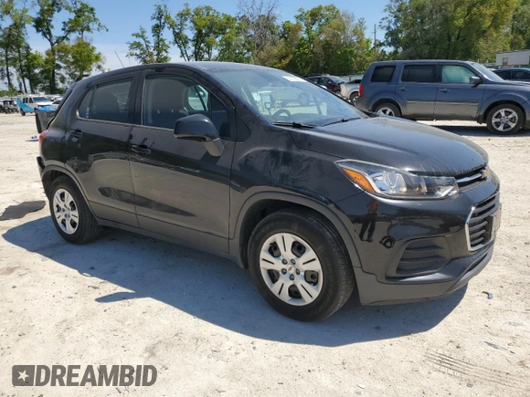 2019 Chevrolet Trax LS with VIN 3GNCJKSB7KL150611, listed as a Copart auction lot 50138525 with 96,873 mi miles and Non Repairable. Bid and sale history available at carsss.com. Image 4.