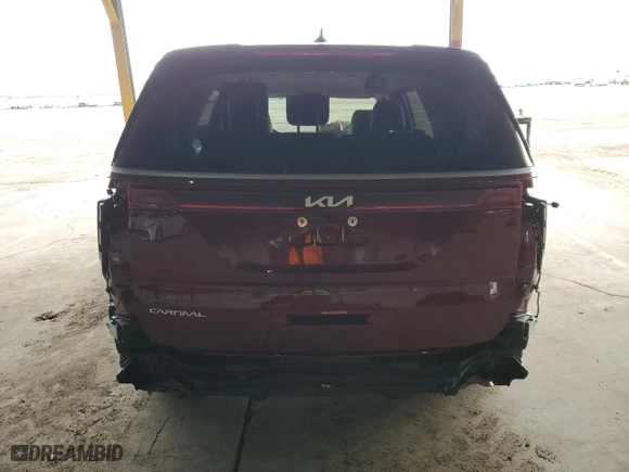 2024 Kia Carnival LX with VIN KNDNB4H32R6393564, listed as a Copart auction lot 39390054 with 3,875 mi miles and Salvage Title. Bid and sale history available at carsss.com. Image 6.