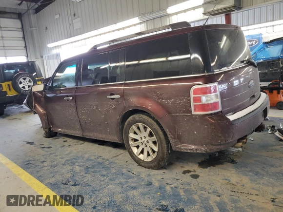 2012 Ford Flex SEL z VIN 2FMHK6CC9CBD16341, wystawiony jako Copart lot #41493825 z przebiegiem Nie podano mil oraz Szkoda całkowita • Salvage title. Historia ofert i sprzedaży dostępna na DreamBid. Obrazek 2.