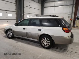 2000 Subaru Legacy Outback with VIN 4S3BH6658Y7655596, listed as a Copart auction lot 43420625 with 292,367 mi miles and Salvage title. Bid and sale history available at DreamBid. Image 2.