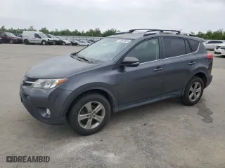 2015 Toyota RAV4 XLE with VIN JTMRFREV7FD139008, listed as a Copart auction lot 52997825 with 169,369 mi miles and Salvage Title. Bid and sale history available at carsss.com. Image 1.