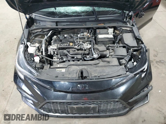 2024 Toyota Corolla SE with VIN 5YFS4MCE1RP187893, listed as a Copart auction lot 54388115 with 42,943 mi miles and Salvage Title. Bid and sale history available at DreamBid. Image 11.