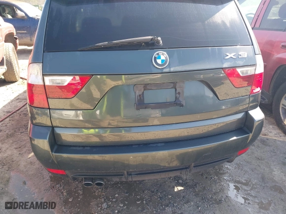 2007 BMW X3 3.0si with VIN WBXPC93487WF24308, listed as a IAAI auction lot 41462964 with 166,579 mi miles. Bid and sale history available at carsss.com. Image 6.