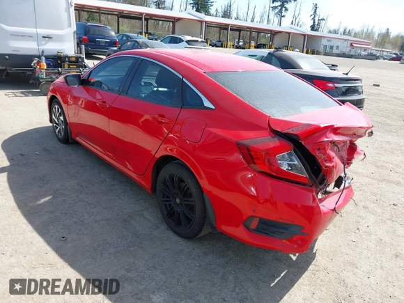 2016 Honda Civic Sedan EX with VIN 2HGFC2F82GH501246, listed as a IAAI auction lot 41970521 with 187,311 mi miles. Bid and sale history available at carsss.com. Image 3.