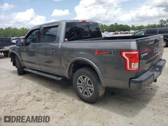 2015 Ford F-150 XLT with VIN 1FTEW1EG8FFC03207, listed as a Copart auction lot 59690515 with 261,153 mi miles and Salvage title. Bid and sale history available at DreamBid. Image 2.