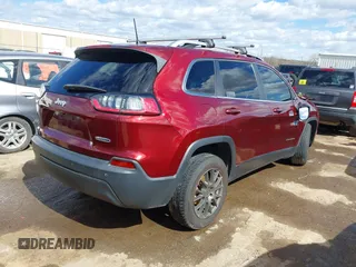 2020 Jeep Cherokee Altitude with VIN 1C4PJLLB3LD615567, listed as a IAAI auction lot 41716186 with 192,523 mi miles and . Bid and sale history available at carsss.com. Image 4.