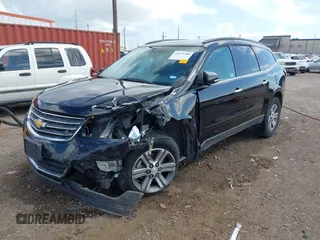 2016 Chevrolet Traverse LT z VIN 1GNKRGKD7GJ135155, wystawiony jako IAAI lot #41674208 z przebiegiem 134 149 mil mil oraz . Historia ofert i sprzedaży dostępna na DreamBid. Obrazek 17.