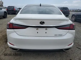 2021 Lexus ES 350 with VIN 58ADZ1B15MU098190, listed as a Copart auction lot 55865655 with 42,981 mi miles and Salvage Title. Bid and sale history available at DreamBid. Image 6.