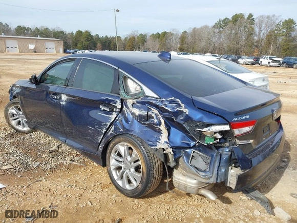 2020 Honda Accord Sedan LX with VIN 1HGCV1F13LA099675, listed as a IAAI auction lot 41405450 with 79,106 mi miles. Bid and sale history available at carsss.com. Image 3.