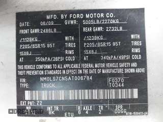 2010 Ford Transit Connect XL с VIN NM0LS7CN5AT006784, выставлен на аукционе IAAI как лот 41792754 с пробегом 235 604 миль миль и . История ставок и продаж доступна на DreamBid. Изображение 9.