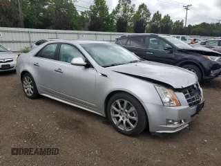 2013 Cadillac CTS Luxury with VIN 1G6DG5E56D0146328, listed as a Copart auction lot 62452385 with 51,874 mi miles and Salvage title. Bid and sale history available at DreamBid. Image 4.